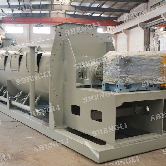CMS-15000 單軸連續(xù)式攪拌機，用于固廢處理